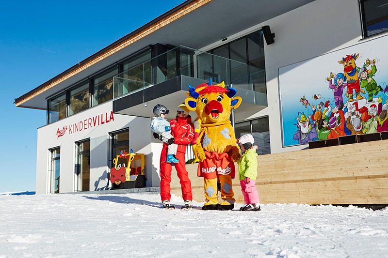 Bertas Kindervilla im Skigebiet Fiss