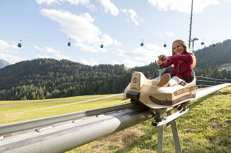 Fisser Flitzer in Fiss Frühstückspension Geiger Serfaus Fiss Ladis